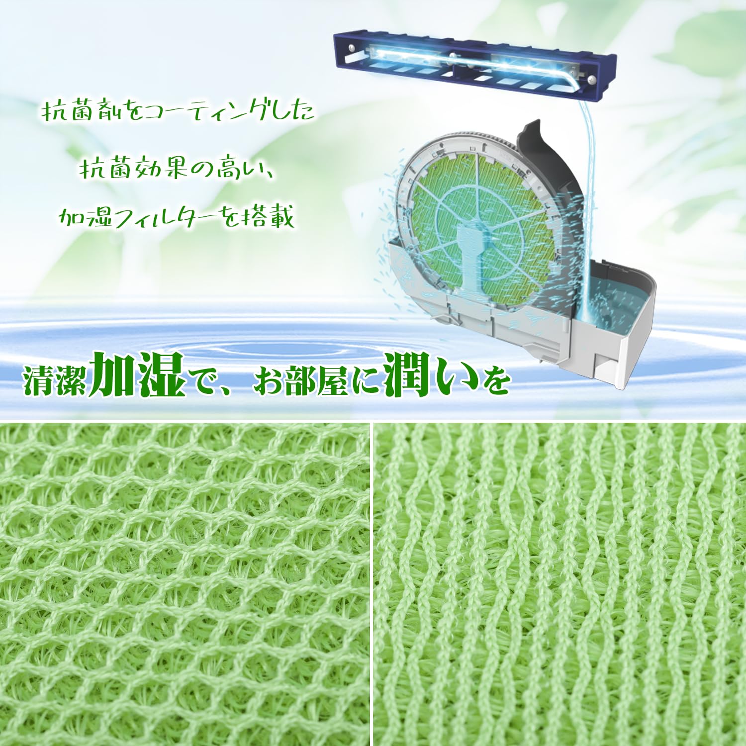 Amazon.co.jp: KNME098A4 空気清浄機用加湿フィルター 99A0550 加湿用